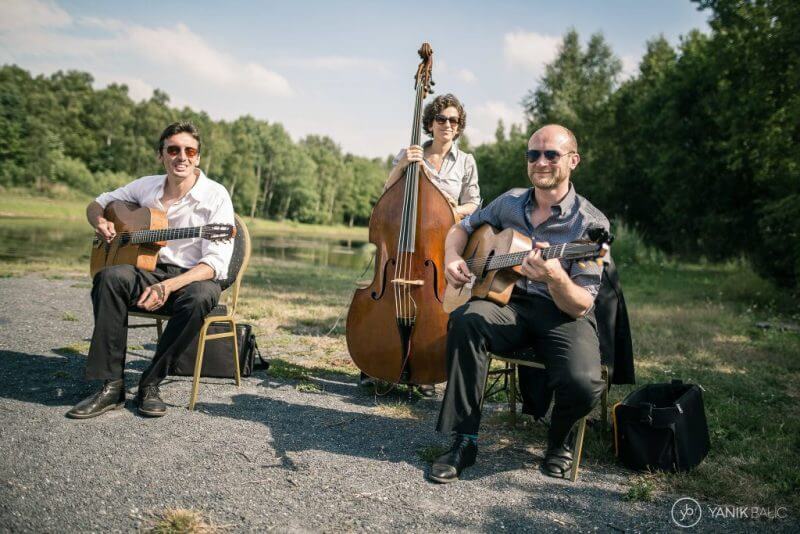 Groupe de jazz manouche sur Lille pour mariage. 